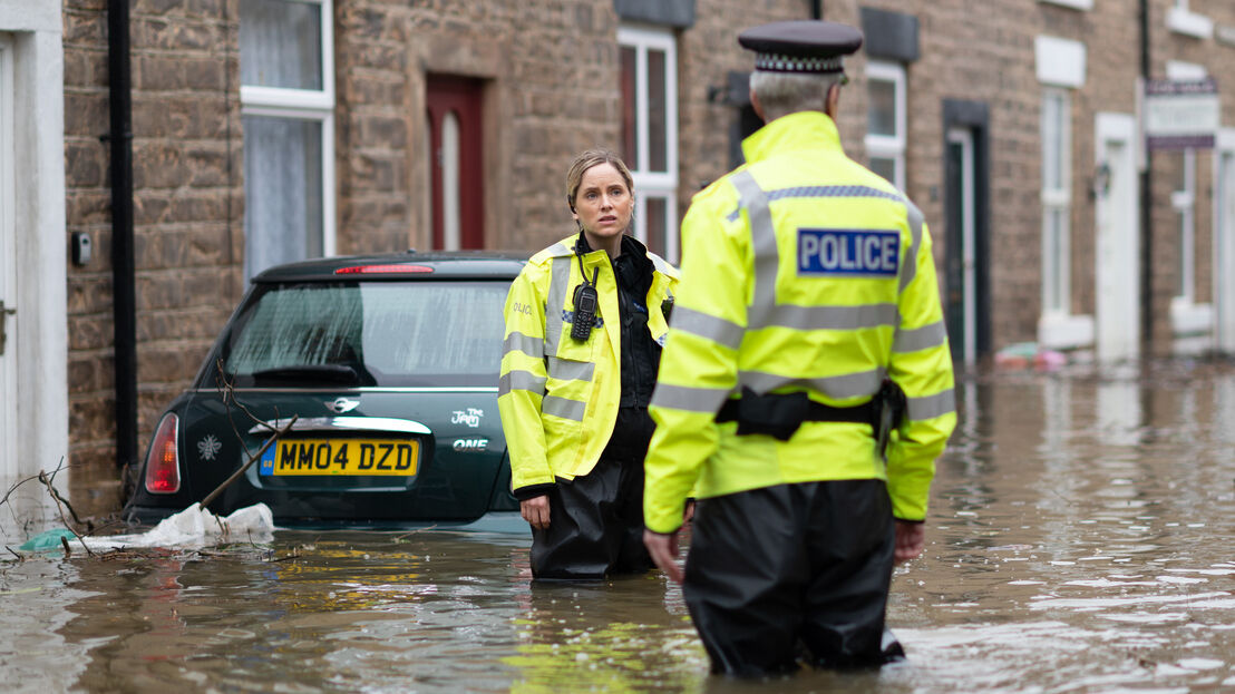 Sophie Rundle as PC Joanna Marshall in After the Flood